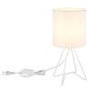 Globo lighting Tamian table lamp white, 1-light source