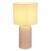 Globo lighting Sofia table lamp champagne, 1-light source
