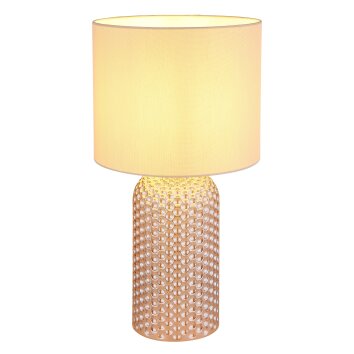 Globo lighting Sofia table lamp champagne, 1-light source