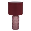 Globo lighting Sofia table lamp red, 1-light source