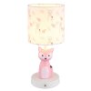 Globo lighting Foxy table lamp LED pink, white, 1-light source