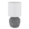 Globo lighting Marble table lamp grey, 1-light source