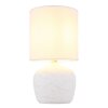 Globo lighting Marble table lamp white, 1-light source