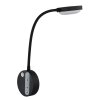 Globo lighting Pegasi wall light LED black, 1-light source