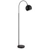 Globo lighting Benno floor lamp black, 1-light source