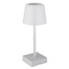 Globo lighting Xayden table lamp LED silver, 1-light source