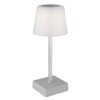 Globo lighting Xayden table lamp LED silver, 1-light source