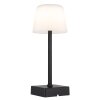 Globo lighting Xayden table lamp LED black, 1-light source