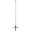 Globo lighting Rocky floor lamp LED black, 1-light source, Remote control, Colour changer
