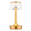 Globo lighting Lucio table lamp LED brass, 1-light source