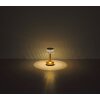 Globo lighting Lucio table lamp LED brass, 1-light source
