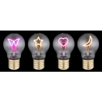 Globo lighting Lumi table lamp LED gold, black, 1-light source