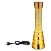 Lava-lamp  Globo lighting Sparkle Lava lamp, table lamp LED gold, 1-light source