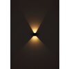 Globo lighting Veronika wall light LED black, 1-light source, Motion sensor