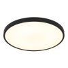 Globo lighting Nielsen ceiling light LED black, 1-light source
