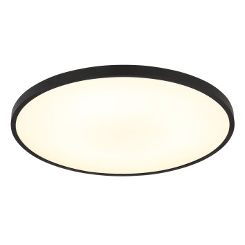 Globo lighting Nielsen ceiling light LED black, 1-light source