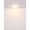 Globo lighting Gaia ceiling light LED white, 1-light source