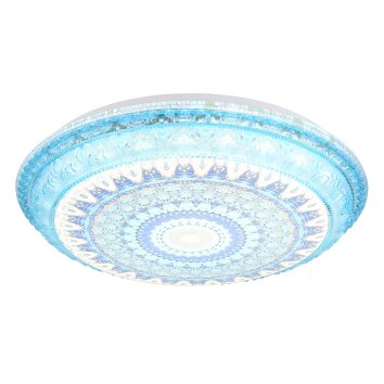 Globo lighting Lazaro ceiling light LED white, 1-light source