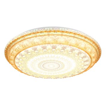 Globo lighting Lazaro ceiling light LED white, 1-light source