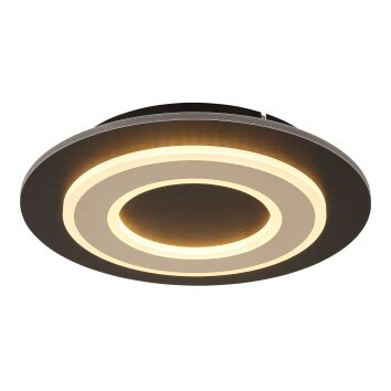 Globo lighting Jayden ceiling light LED black, 1-light source
