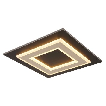 Globo lighting Jayden ceiling light LED black, 1-light source