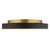 Globo lighting Hedi ceiling light LED gold, black, 1-light source