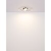 Globo lighting Saunders ceiling light LED black, 1-light source, Remote control
