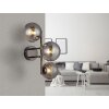 Globo lighting Conor wall light chrome, black, 3-light sources