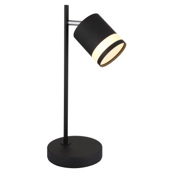 Globo lighting Lucero table lamp black, 1-light source