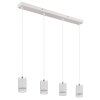 Globo lighting Korben hanging light white, 4-light sources