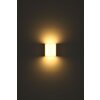 Globo lighting Sami wall light LED black, 1-light source