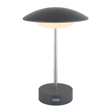 Globo lighting Tomo table lamp LED anthracite, 1-light source