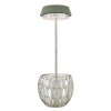 Globo lighting Wanda table lamp LED green, 1-light source