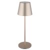 Globo lighting I table lamp LED champagne, 1-light source