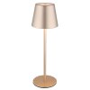 Globo lighting I table lamp LED champagne, 1-light source