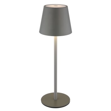 Globo lighting I table lamp LED grey, 1-light source