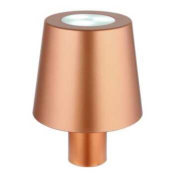Globo lighting Yara table lamp LED gold, 1-light source, Colour changer