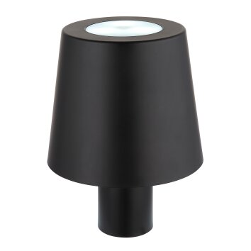Globo lighting Yara table lamp LED black, 1-light source, Colour changer