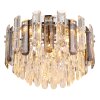 Globo lighting Orgina ceiling light chrome, 5-light sources