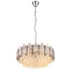 Globo lighting Orgina chandelier chrome, 12-light sources