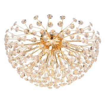 Globo lighting Katrina ceiling light gold, 6-light sources