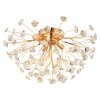 Globo lighting Katrina ceiling light gold, 4-light sources