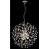 Globo lighting Katrina chandelier chrome, 9-light sources