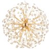 Globo lighting Katrina chandelier gold, 9-light sources