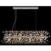 Globo lighting Katrina chandelier chrome, 12-light sources