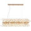 Globo lighting Katrina chandelier gold, 12-light sources