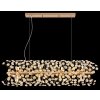 Globo lighting Katrina chandelier gold, 12-light sources