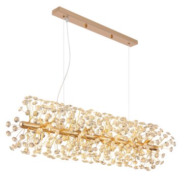 Globo lighting Katrina chandelier gold, 12-light sources