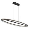 Globo lighting Della hanging light LED black, 1-light source