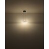 Globo lighting Della hanging light LED black, 1-light source